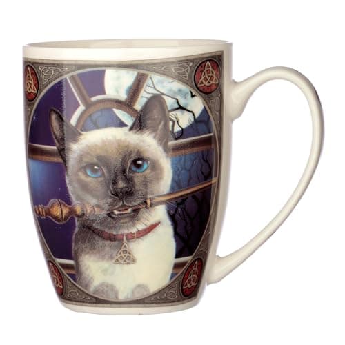 Image of Puckator Lisa Parker Hocus Pocus Cat Porcelain Mug - Funny Home Accessories - Cute Gifts for Girlfriend - Large Mugs for Men Women Hot Drinks - Cute Cups Presents - Secret Santa Gift - Cup Set