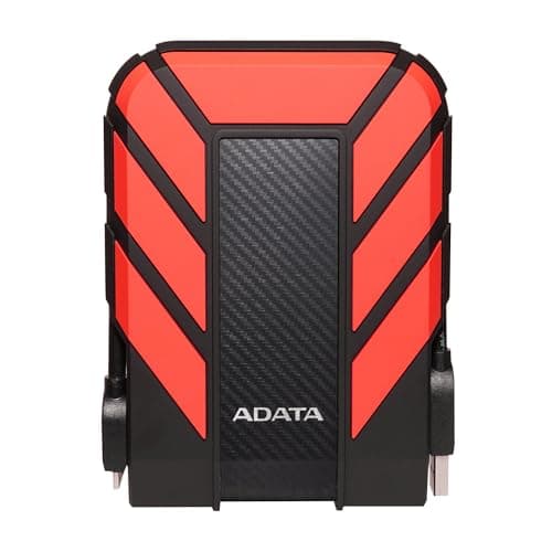 Image of ADATA Dashdrive Durable HD710 Pro External Hard Disk Drive, USB 3.1 (1TB, Red)