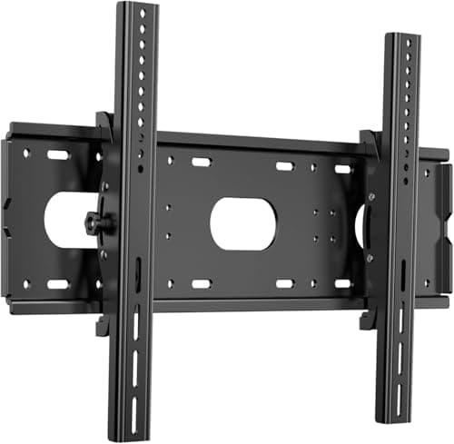 Image of JXMTSPW TV Wall Bracket for Most 42-85 Inch LCD LED Flat Curved TVs up to 85kg, Low Profile Tilt Bracket, Heavy Duty Television Wall Mount with Max VESA 700x500mm, Universal Large TV Mount