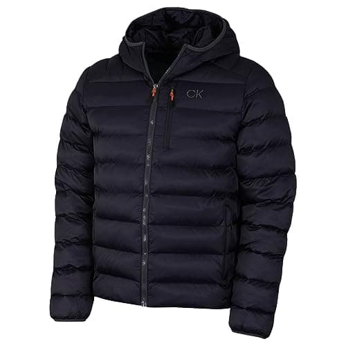 Image of Calvin Klein Mens San Gabriel Padded Jacket - Navy/Navy - S