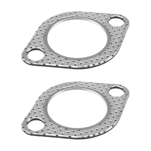 Image of SG Store 2Pcs Car Exhaust Gasket 18301436334 Compatible with BMW 3er E46 5er E39 Z3, 18301440183