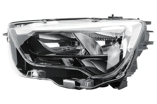 Image of KINGVANS Headlight Assembly Head Lamp with Electric Adjustment without LED DRL for Vauxhall Combo 2019-2023 Passenger Left Side N/S