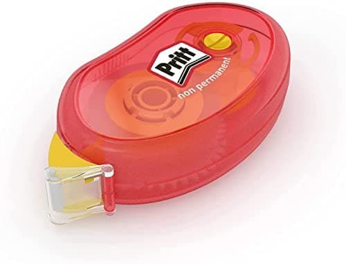 Image of Pritt HK78390 8.4mm x 10m Compact Roller Restick, Red