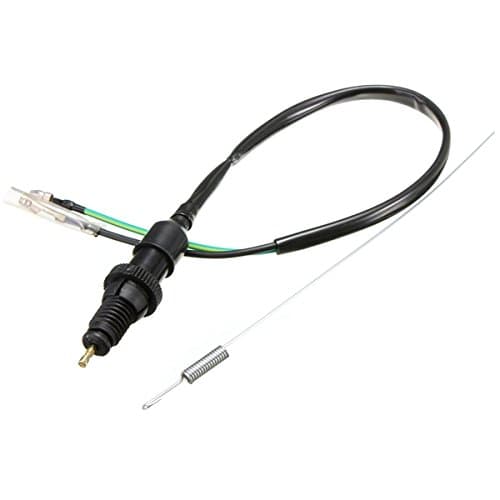 Image of MOMOALA Alamor Motorcycle Bike Rear Brake Light Switch with Spring compatible with Hon-da Kawasaki Su-zuki