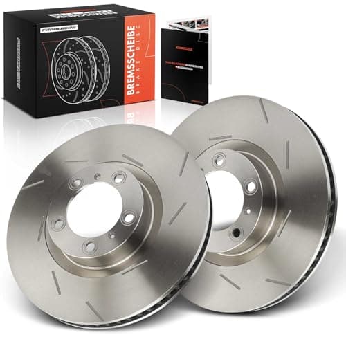 Image of Frankberg Brake Disc Set incl. 2x Discs Front Vented Ø360mm Compatible with P.a.n.a.m.e.r.a 970 Replace# 298615301B,97035140300