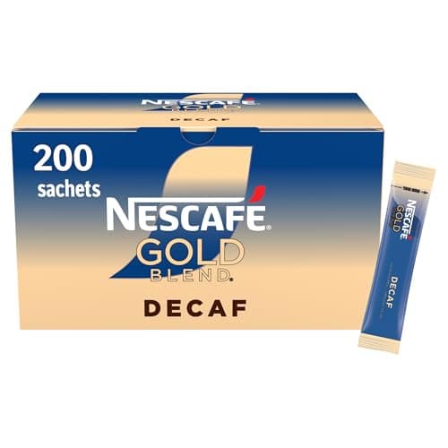 Image of NESCAFÉ Gold Blend Decaf Instant Coffee Sachets - 200 x 1.8 g Sticks