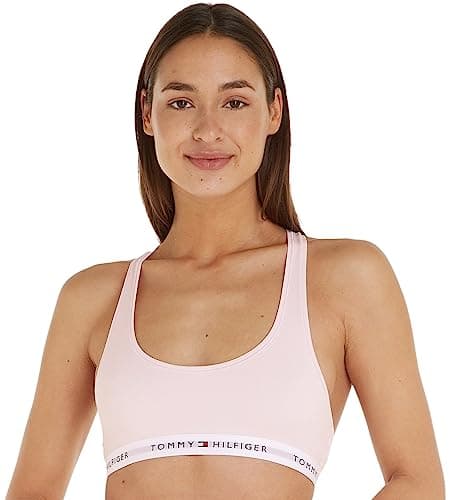 Image of Tommy Hilfiger Women’s Stretch Bralette, Pink (Light Pink), XS