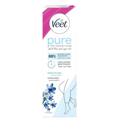 Image of Veet Sensitive Skin Hair Removal Cream, 100g