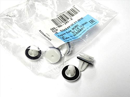 Image of GENUINE DOOR CARD INTERIOR TRIM PANEL CLIPS FASTENER FOR VW AMAROK CADDY SHARAN T5 T6 SEAT ALHAMBRA MODELS 6X0868243A x5