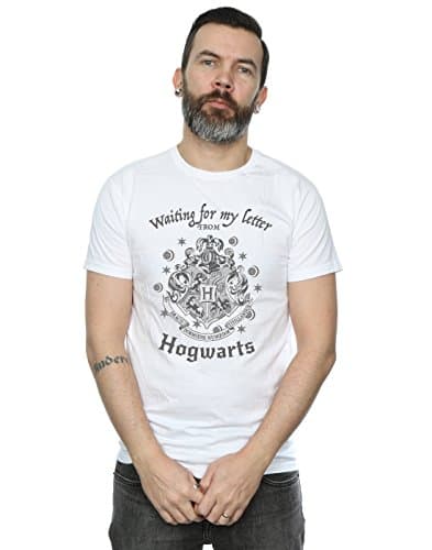 Image of Harry Potter Men's Hogwarts Waiting for My Letter T-Shirt White Large