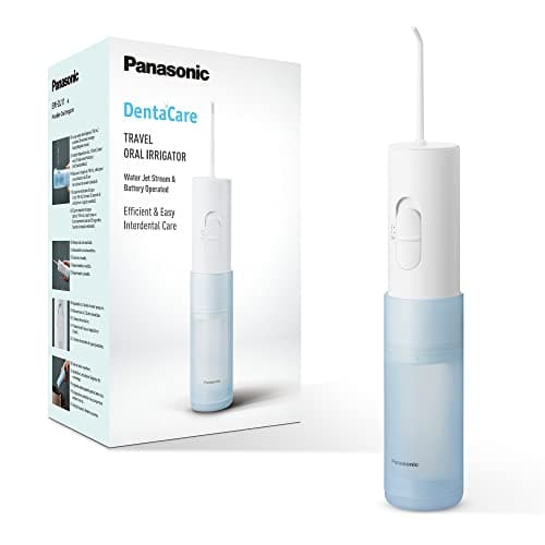Image of Panasonic EW-DJ11-A503 Easy to Use Oral Irrigator with 2 Water Pressure Settings, Compact and Portable
