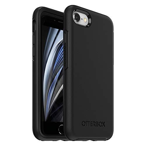 Image of OtterBox Symmetry Case for iPhone 7/8/SE 2nd Gen/SE 3rd Gen, Shockproof, Drop proof, Protective Thin Case, 3x Tested to Military Standard, Black