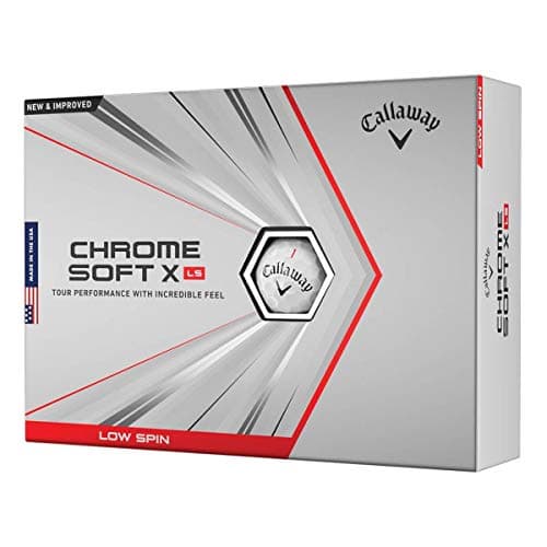 Image of Callaway Golf Chrome Soft X Low Spin Golf Balls 2021,White
