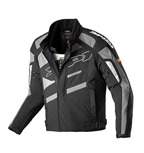 Image of Spidi Motorcycle H2Out Textile Jacket, Black/Anthracite, XXL