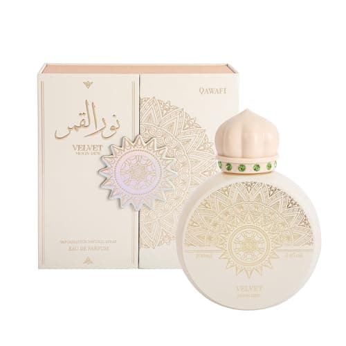 Image of QAWAFI Velvet Moon - Dew Eau De Parfum, 24% Perfume Oil Long-Lasting Fragrance Oriental Oud Woody Spicy Perfumes for Men or Women, Vegan, Paraben - Free, Clean Ingredients, Unisex - 100ml | 3.4 fl. oz