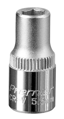 Image of Sealey S14055 Walldrive Socket 5.5Mm 1/4Sq Drive