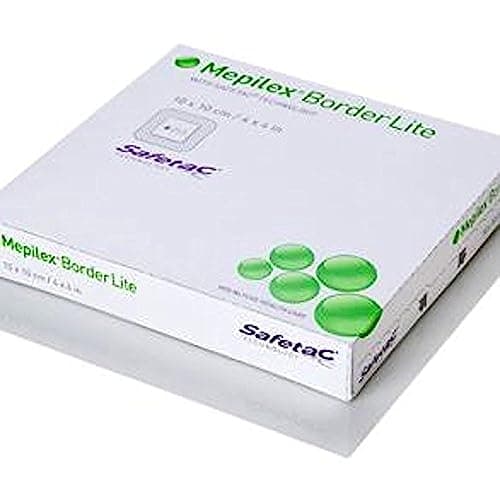 Image of Mepilex Border Lite 10x10.5cm box of 10
