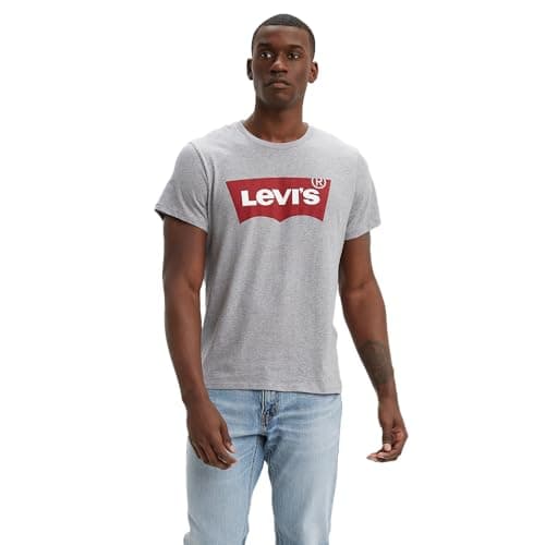 Image of Levi's Men's Graphic Set-In Neck T-Shirt, Grey, L