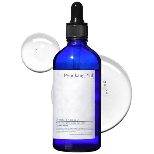 Image of [PKY] Pyunkang Yul Moisture Ampoule - Hydrates & Soothes Oily, Sensitive Skin, 90% Barberry Root Extract, 6 Essential Ingredients, Korean skincare. (3.4 Fl. Oz, 100ml)