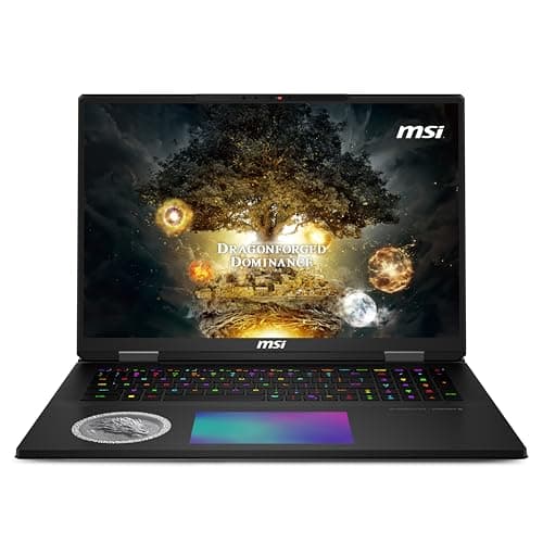 Image of Titan 18 HX Dragon Edition Norse Myth 18" 120Hz MiniLED UHD+ Gaming Laptop: Intel Ultra 9-285HX, NVIDIA Geforce RTX 5080, 64GB DDR5, 6TB SSD, Thunderbolt 5, Wi-Fi 7, Win 11 Pro: Black A2XWIG-442US