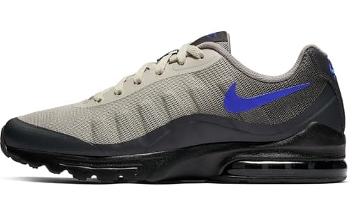 Image of NIKE Men's Nike Air Max Invigor Basketball Shoe, Black Racer Blue Anthracite, 6 UK