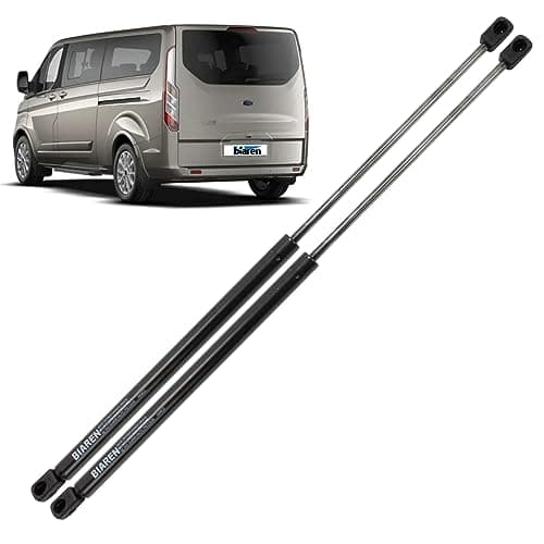 Image of BIAREN 2x Rear Tailgate Boot Gas Struts For Ford Tourneo Transit Custom 2012 Onwards Lift Support System 745 (N) 649 MM BK21V406A10BB 1786752 BK21V406A10AB 1786750