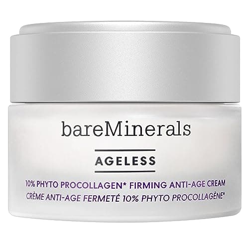 Image of bareMinerals AGELESS Phyto Collagen Overnight Mask - 10% Vegan Collagen, Hibiscus Flower, Reduces Fine Lines & Boosts Natural Collagen