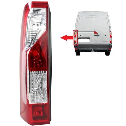 Image of BIAREN Rear Left Tail Light Lamp Lens For Renault Master Mk3 Vauxhall Opel Movano B Nissan NV400 265550023R 4419378 2655500Q0E 93197460