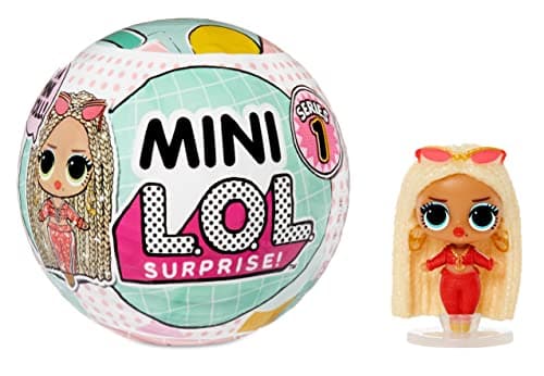 Image of L.O.L. Surprise! 579618EUC LOL Surprise OMG Mini Random Assortment-Miniature Replica Fashion Doll with Signature Accessory & Reusable Packaging Playset-Collectable-Gift for Kids Ages 4+, Series 1
