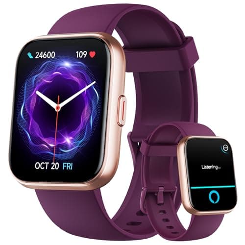 Image of Smart Watches for Women(Answer/Make Call), Alexa Built-in 1.8" HD Ladies Smartwatch with Heart Rate/SpO2/Sleep Monitor, IP68 Waterproof Watch, Step Counter Fitness Tracker for iPhone/Samsung/Android