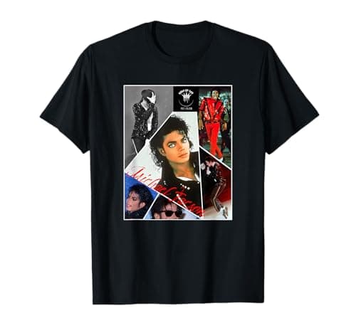 Image of The King of Pop MJ-021 Black Unisex Classic Fit T-Shirt