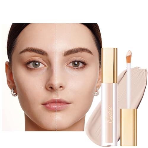 Image of Oulac Full Coverage Concealer - Long Lasting Fair Under Eyes Makeup, Multipurpose, Moisturising & Hydrating Formula, Shade: W0 Fair