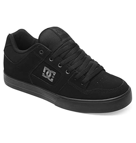Image of DC Shoes Men's Pure Skateboarding Shoes, Black Black Pirate Black, 9 UK