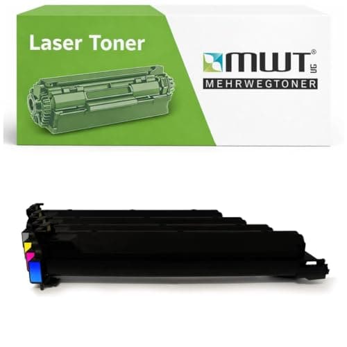 Image of Mehrwegtoner Toner 4X Compatible with Konica Minolta Bizhub C240 C250 C252 Replaces TN-210 TN210 Set with 15% More Performance