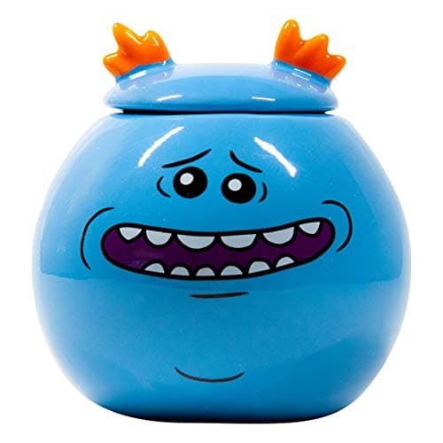 Image of RICK AND MORTY Rick & Morty Collectibles Mr. Meeseeks Mini Mug | 2 Tufts