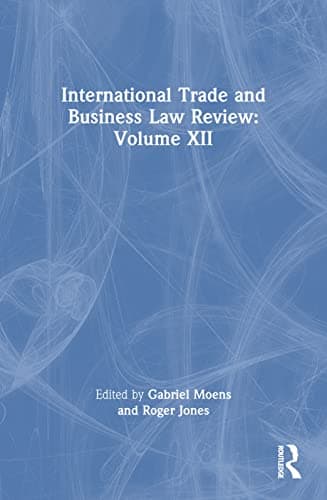 Image of International Trade and Business Law Review: Volume XII: 12