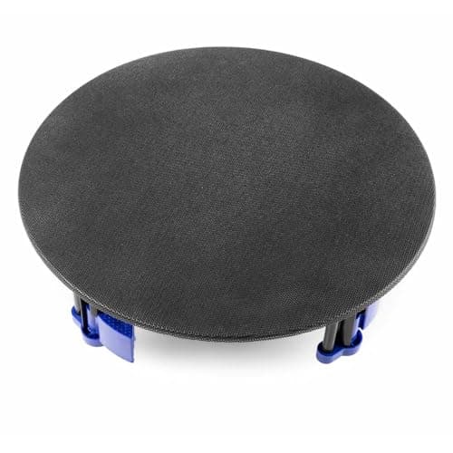 Image of Power Dynamics NCSS5B Ceiling Speaker, 2-Way 5.25-Inch Low Profile Coaxial Speaker for Home Audio Installation, Flush Fit with Magnetic Black Grille, 8 Ohm, 20W RMS, Single Unit, Black