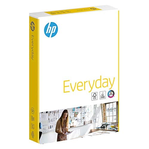 Image of HP Printer Paper, Everyday A4 Paper, 210x297mm, 75gsm, 1 Ream, 500 Sheets - FSC Certified Copy Paper