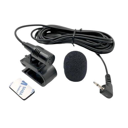 Image of SCREENTRONICS 3.5mm Microphone Mic Handsfree Dash Car Stereo Receiver Compatible for Kenwood DDX Series
