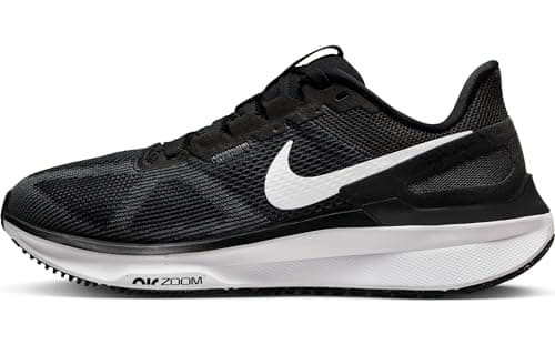 Image of NIKE DJ7884-001 AIR Zoom Structure 25 WOM Women Black/White-DK Smoke Grey UK 6