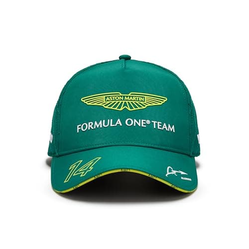 Image of Aston Martin F1 Fernando Alonso Cap 2024 - Unisex - Green - One Size