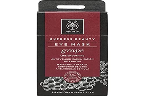 Image of Apivita Anti-Wrin Grape Face Mask 2 x 8 ml