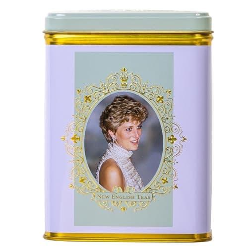 Image of New English Teas Princess Diana Gift Tea Tin with 40 English Breakfast Teabags