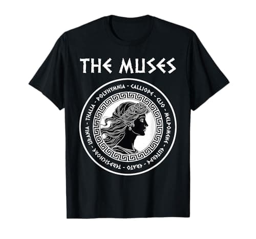 Image of Muses of Ancient Greek Mythology T-Shirt