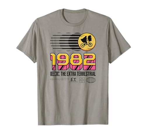 Image of E.T. the Extra-Terrestrial 1982 Retro T-Shirt