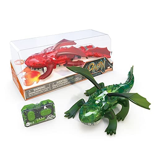 Image of HEXBUG Remote Control Dragon - Rechargeable Toy for Kids - Adjustable Robotic Dinosaur Figure - Colors May Vary