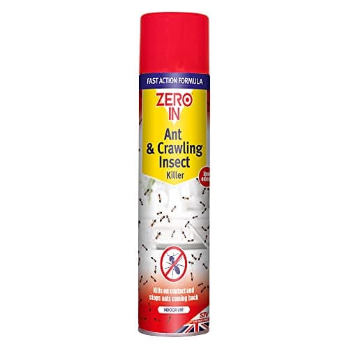 Image of Zero In Ant & Crawling Insect Killer – 300 ml, Fast Acting Aerosol Formulation Kills Ants on Contact and Stops Them Coming Back, Effective Against Woodlice, Cockroaches, Earwigs, and Other Crawling Insects