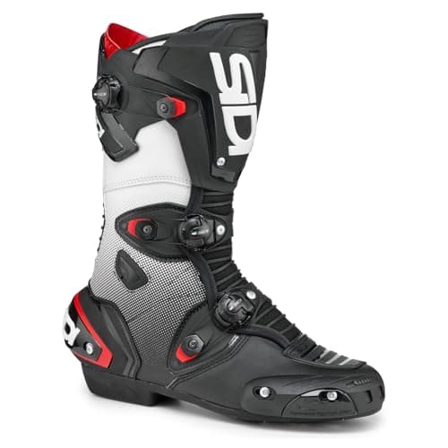 Image of SIDI MAG-1 BOOTS BLACK WHITE 40