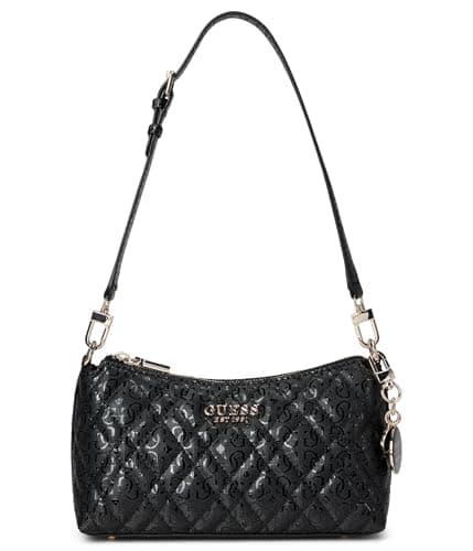 Image of GUESS Women's Isemay Shoulder Bag, Black, One Size
