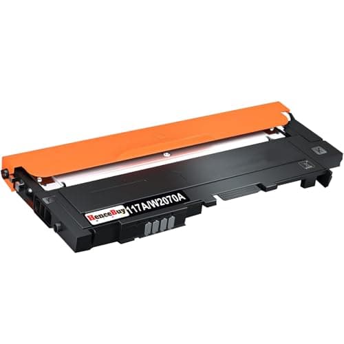 Image of HenceBuy With Chip 117A Black Toner Cartridge Compatible for HP W2070A 117A for HP Color Laser MFP 179fnw 178nw 178nwg 179fwg 150a 150nw 178 179 Printer Ink (Black, Single Pack)